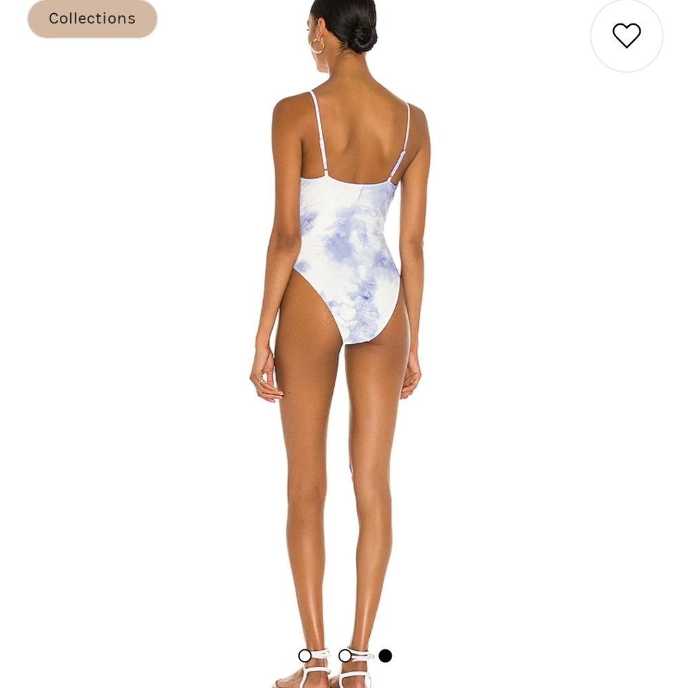 Jonathan SIMKHAI Ingrid One Piece in Sky Tie Dye - Picture 9 of 16